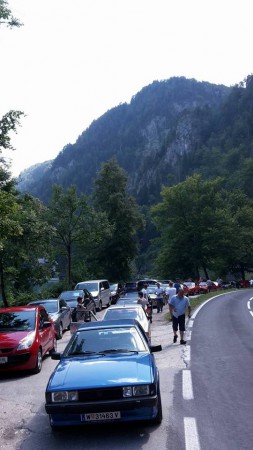 Ausfahrtrast